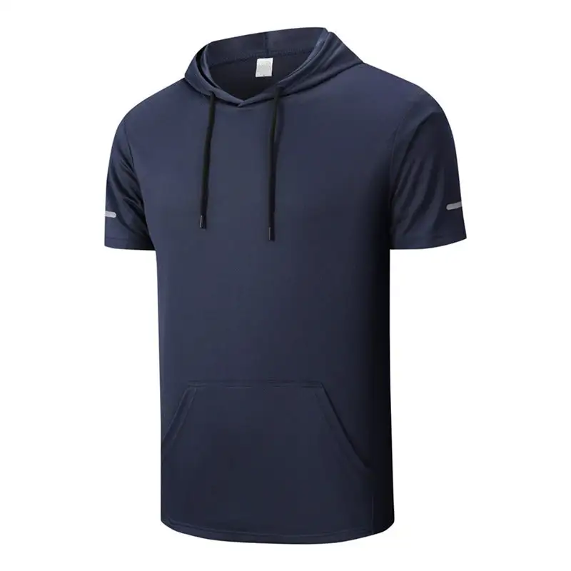 Quick-Dry Hooded Performance T-Shir