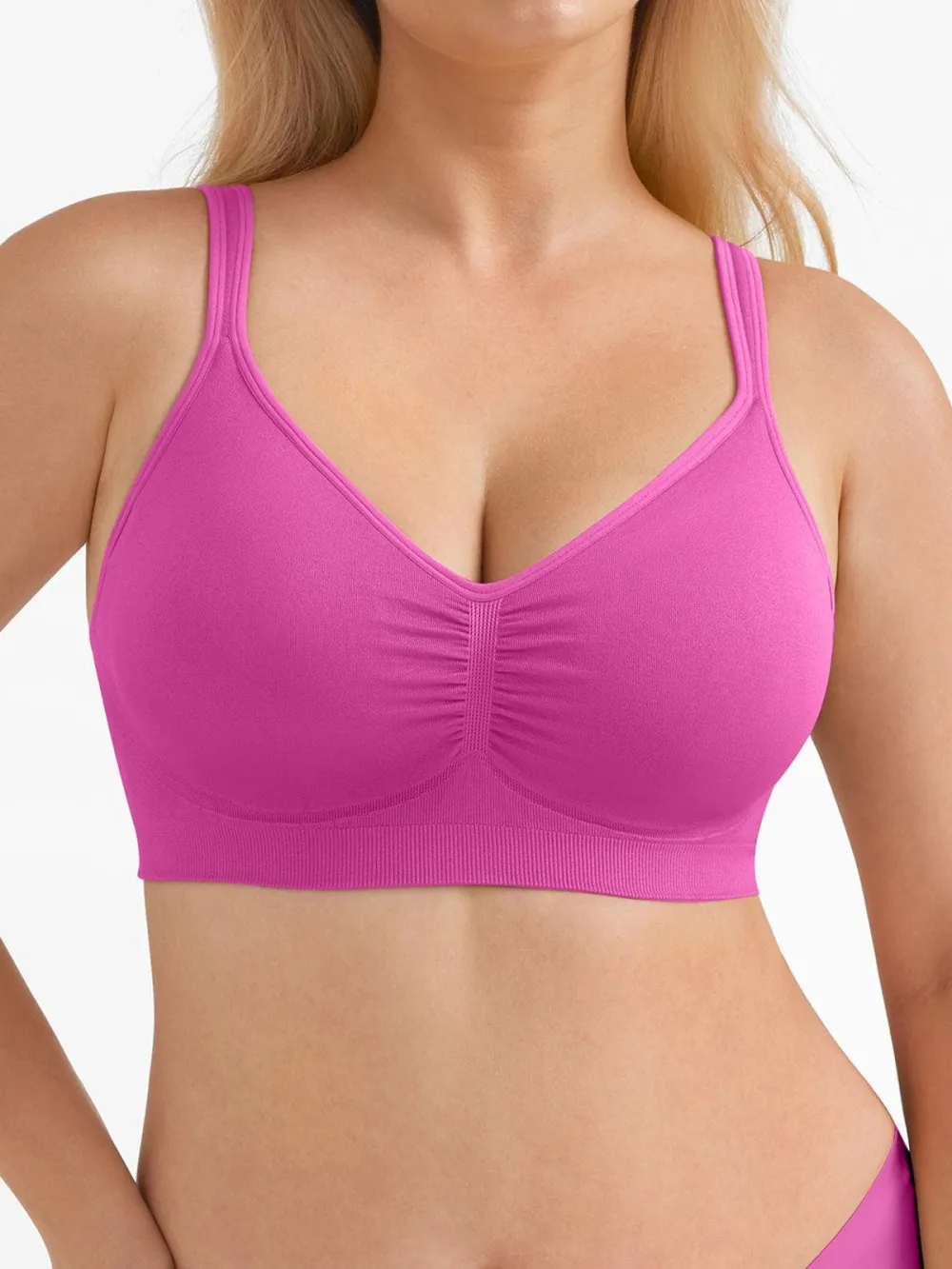 Clean Line Seamless Wireless Comfort Wide Bra
