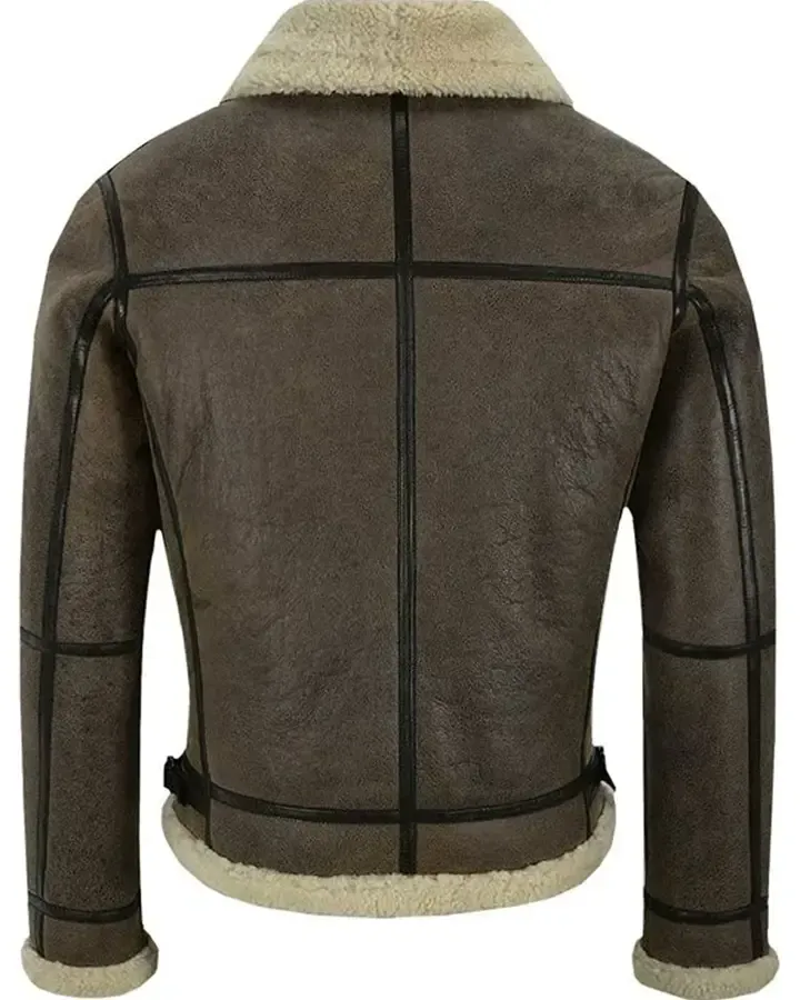 Bomber Motorcycle Shearling Lambskin Jacket