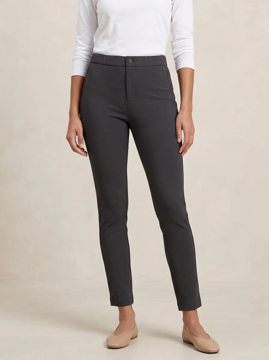 Mid-Rise Stretch Women's Stretch Mid-Rise Pants