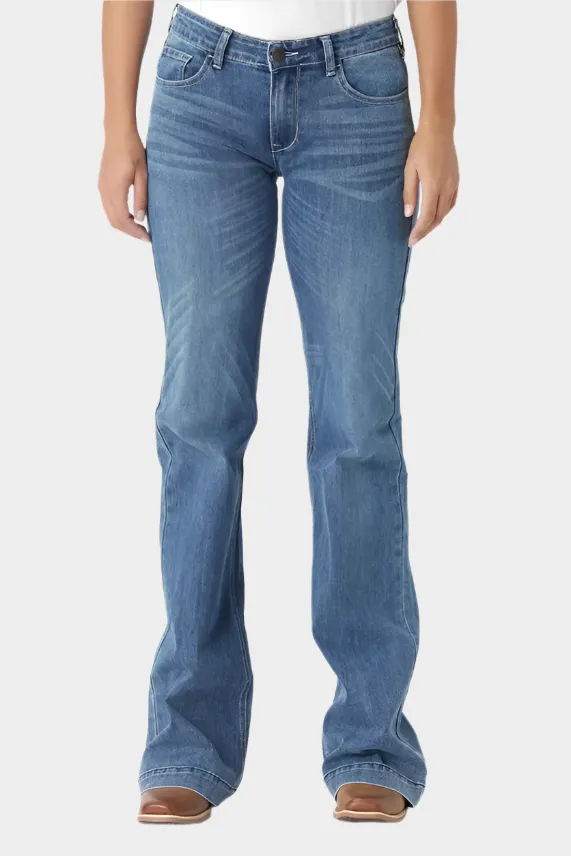 Women's Structured Mid Rise Jeans