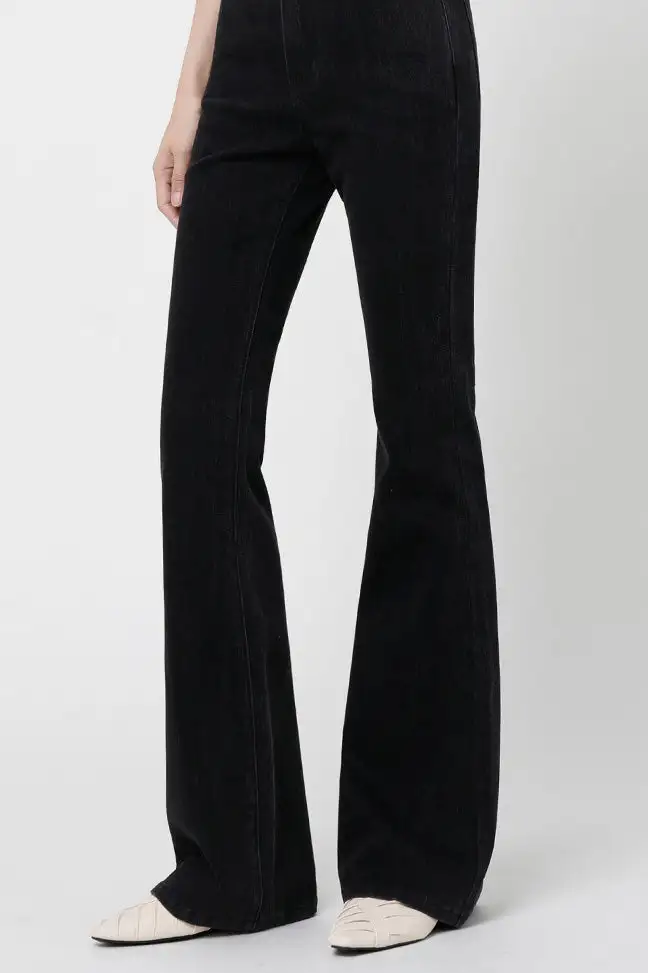 Slim-Fit Flared Jeans