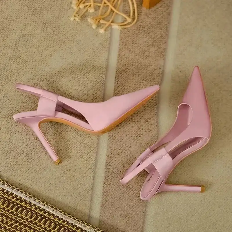 Slip On Pointed Toe Sandals