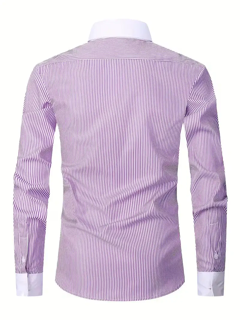 Textured Refined Everyday Casual Shirt
