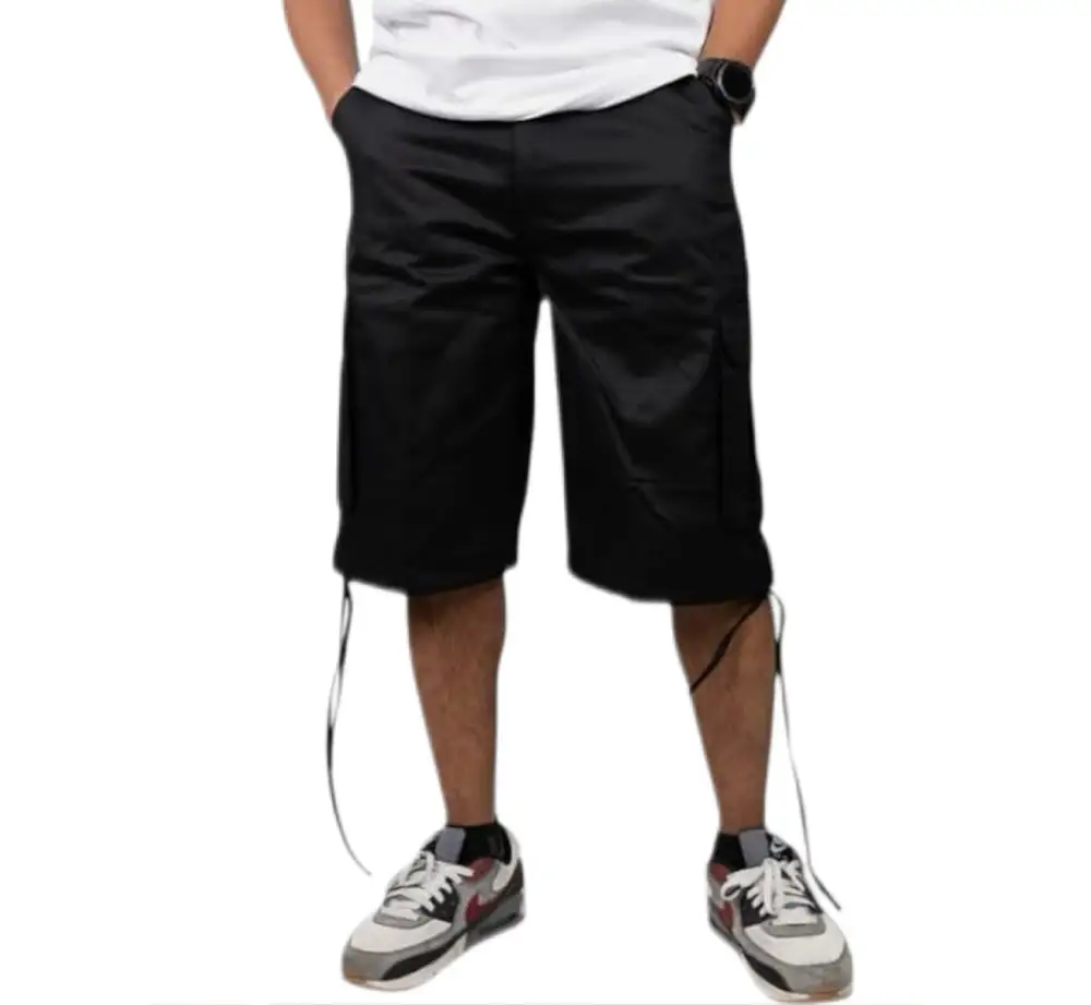 Men's Functional Loose Fit Cargo Shorts for Daily Wear