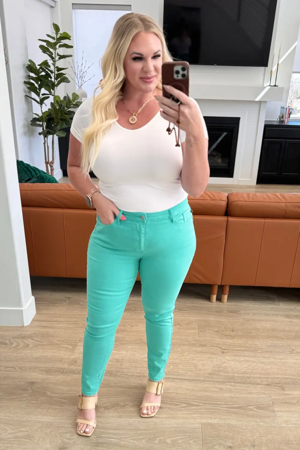 Denim High Rise Jeans