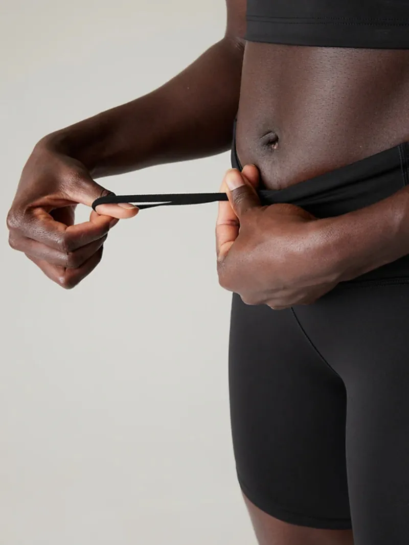 Contoured Biker Shorts For Chic Active Style