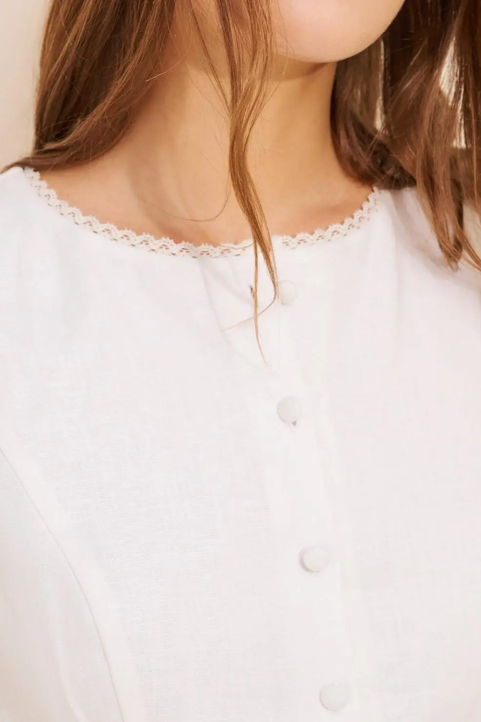 Micah Linen Blend Top