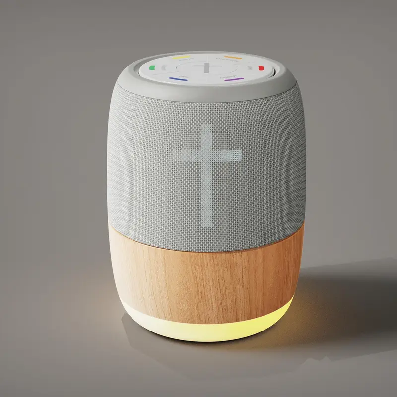 Standalone view of the compact Bible verse audio player