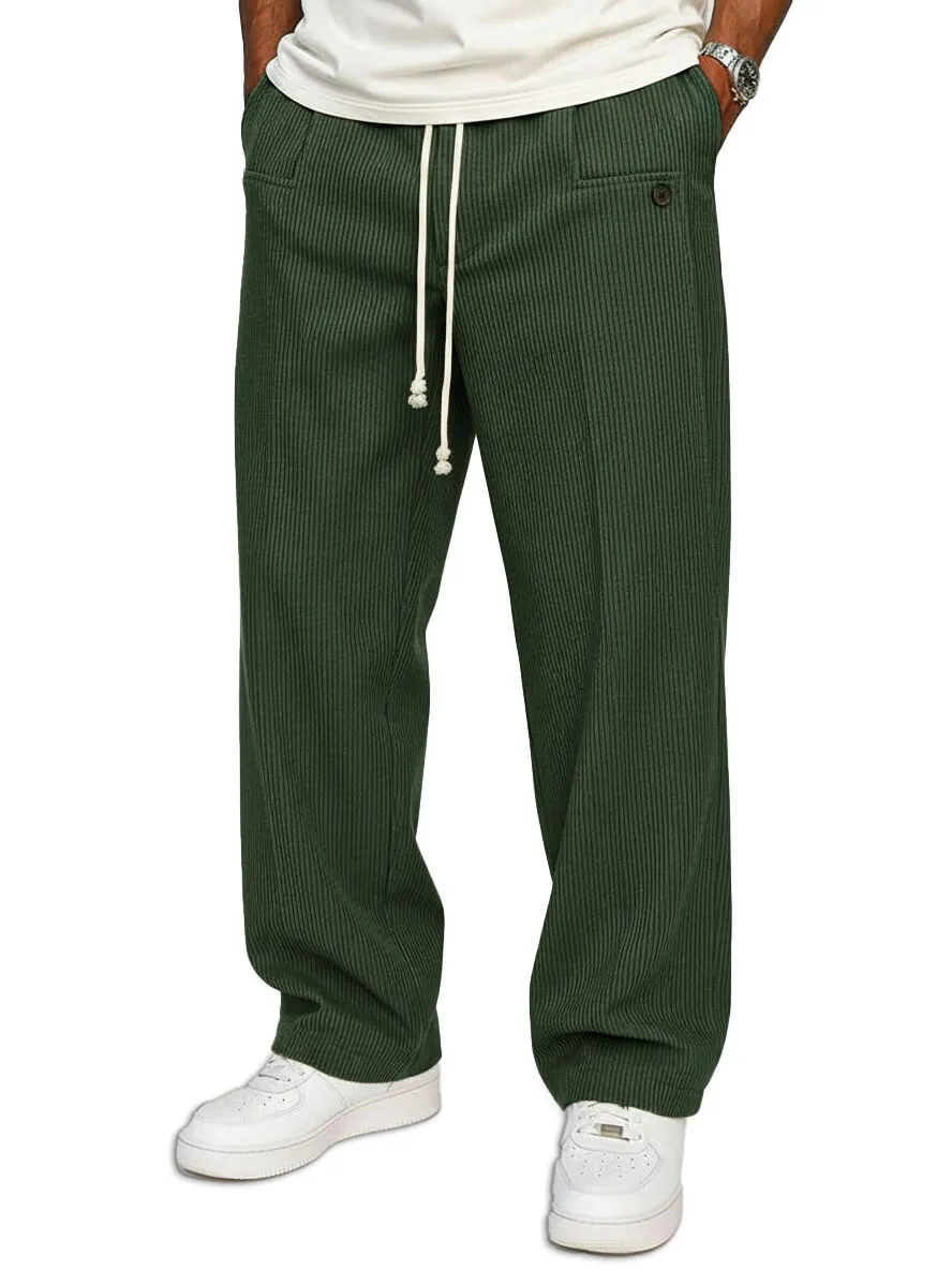 Pull On Relaxed Trousers