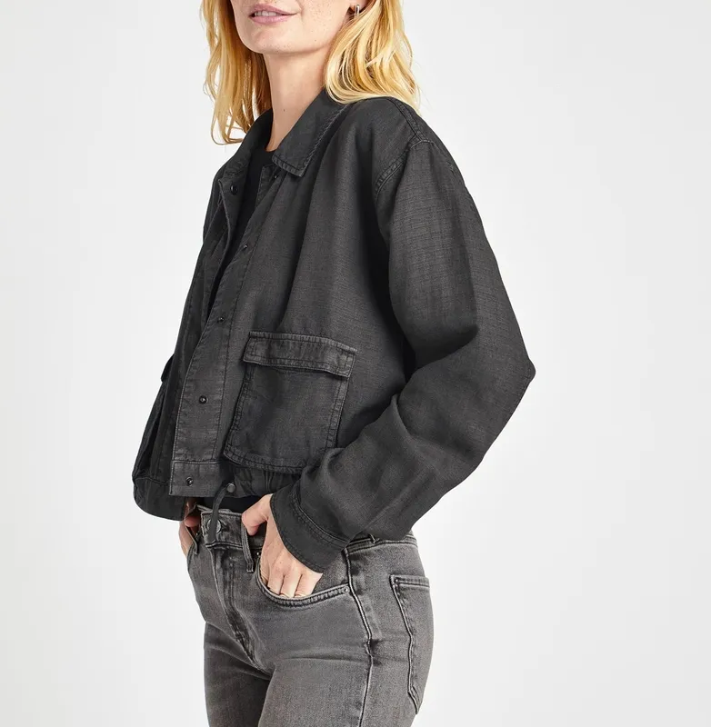 Textured Relaxed Gentle Jacket