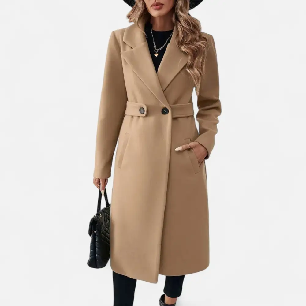Classic Belted Longline Coat
