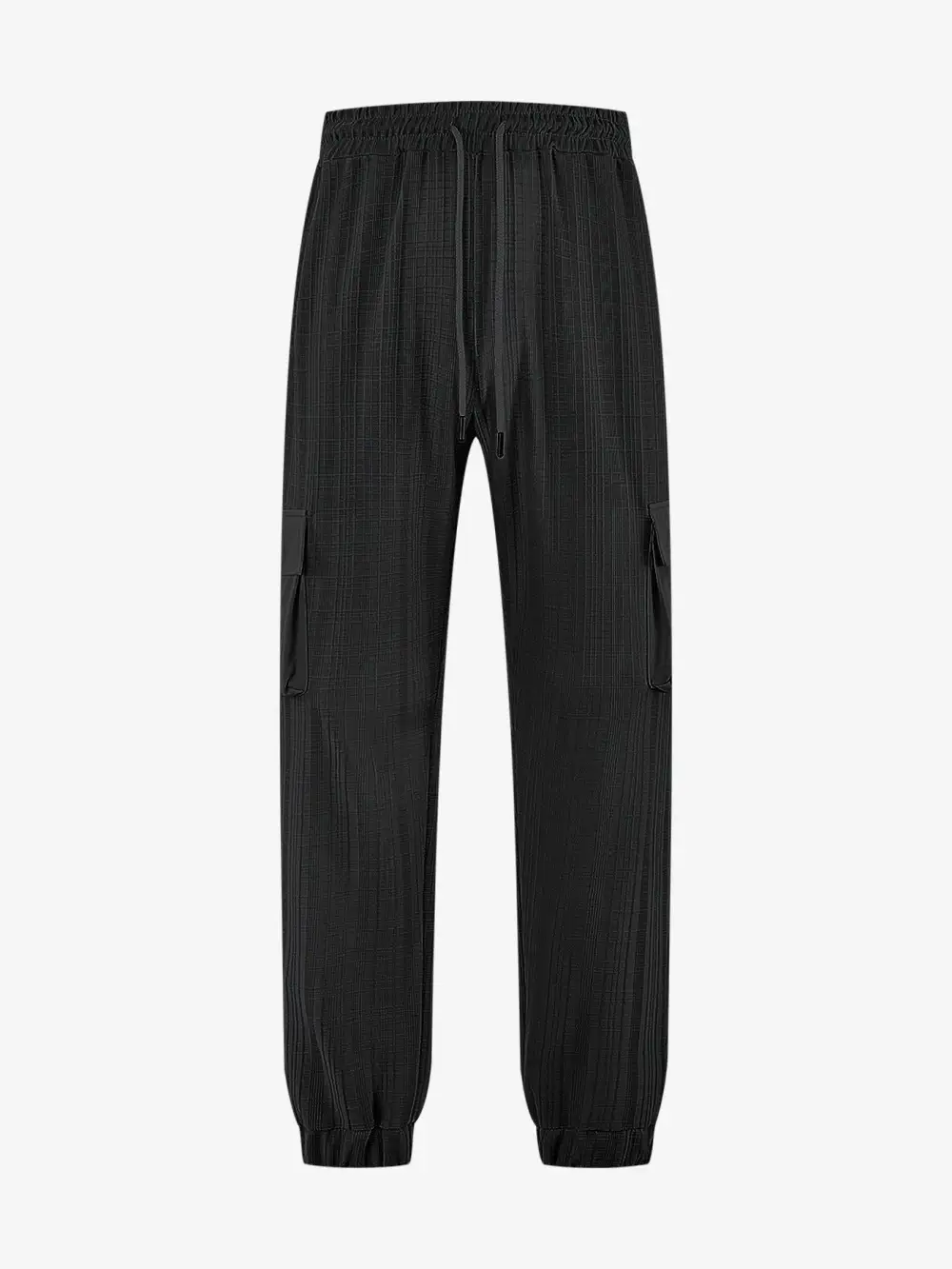 Men's Glencheck Cargo Pants Waistband Cargo Pants