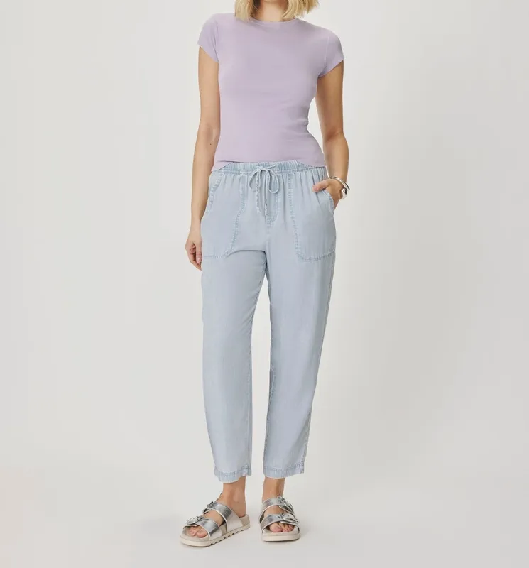 Angie Indigo Straight Pants