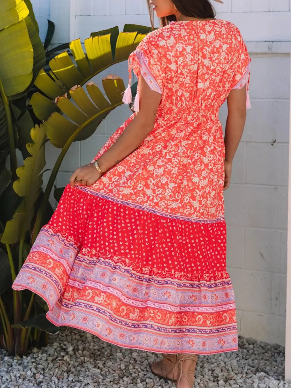 Soft Touch Floral Printed Dress
