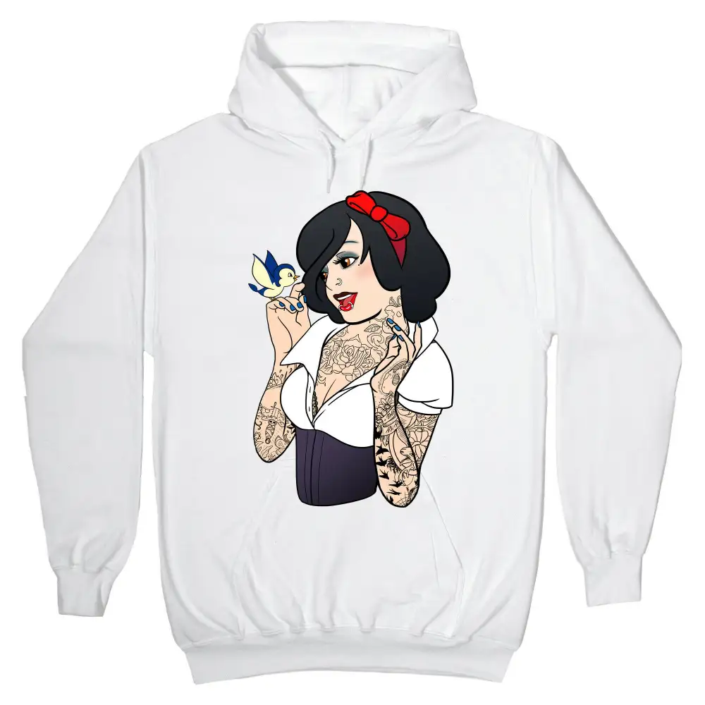 Laidback Artwork Pullover Hoodie