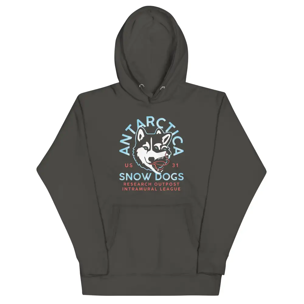 Antarctica Snow Dogs Unisex Comfort Hoodie