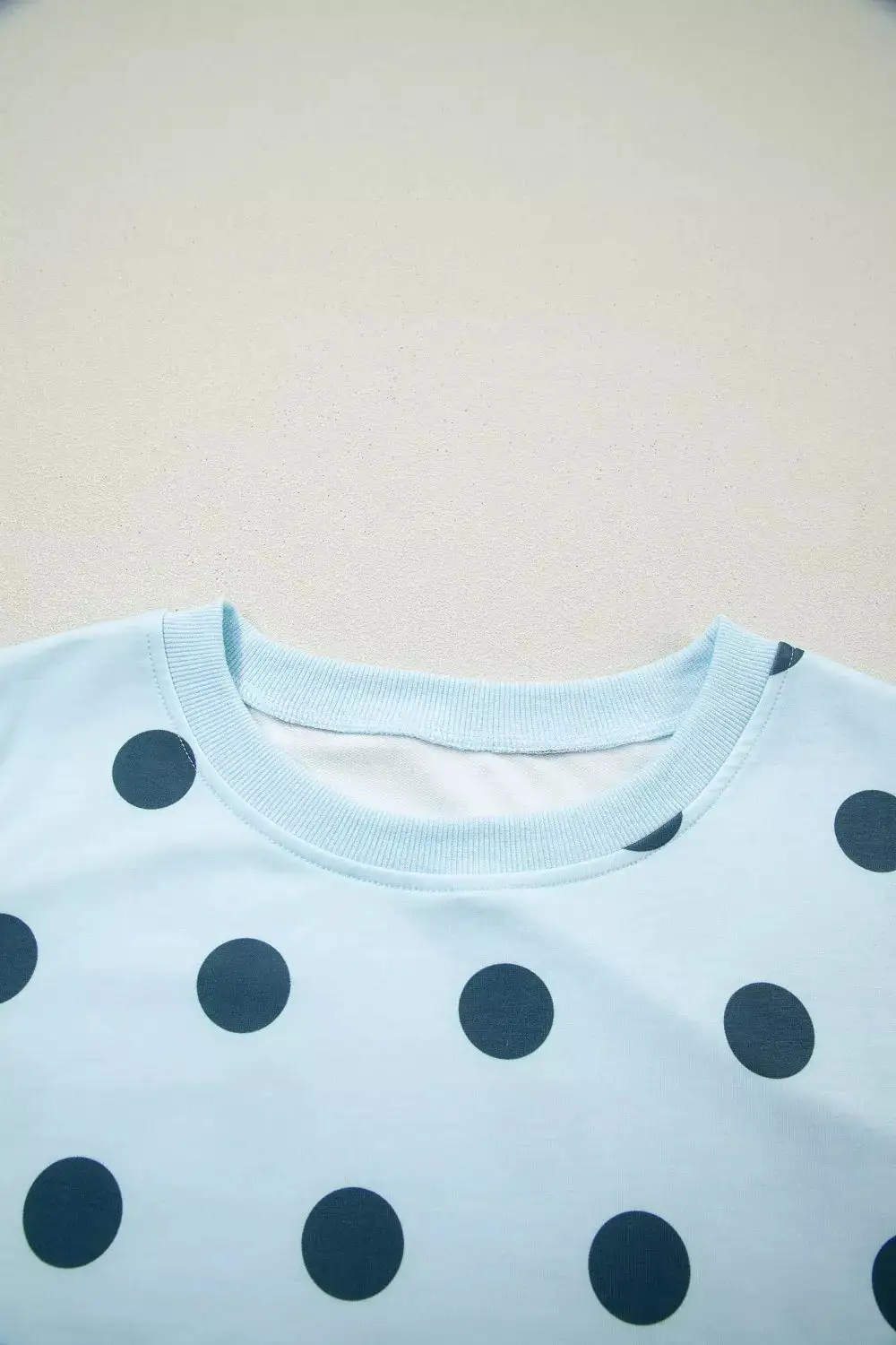 Polka Dot Sleeveless Top and Skort Casual Set