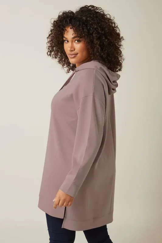 Pink Luxe Drawstring Hoodie