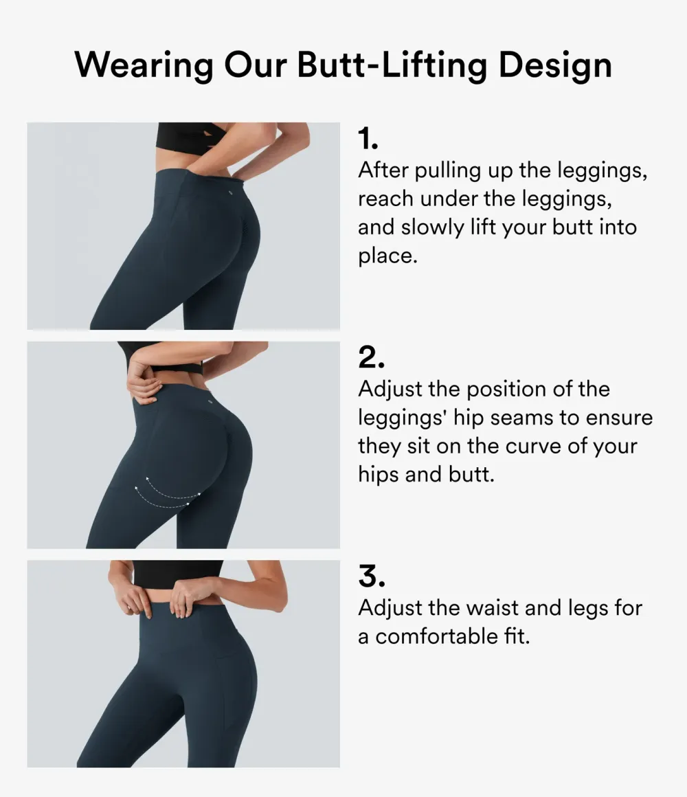  SoCinched High Waisted Scrunch Butt Lifting Tummy Control Side Pocket Shaping Training UltraSculpt Leggings - Stretchy Fit for Women, For Gym & Summer Workouts #Summer