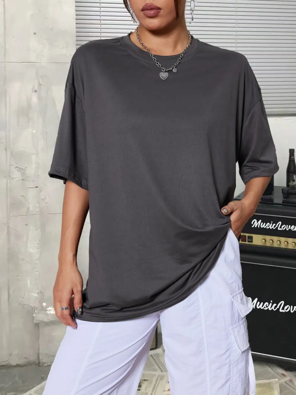 Relaxed Half Sleeve Tee