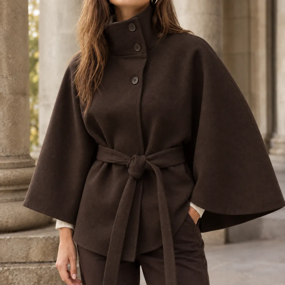 Stand Collar Cape