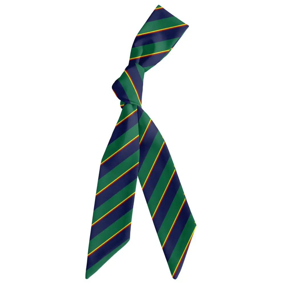 Federal Stripe Pattern Hair Scarf