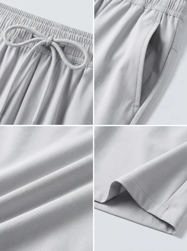 Training-Inspired Ice-Silk Stretch Drawstring Shorts