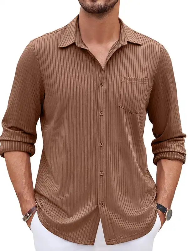Striped Textured Shirt