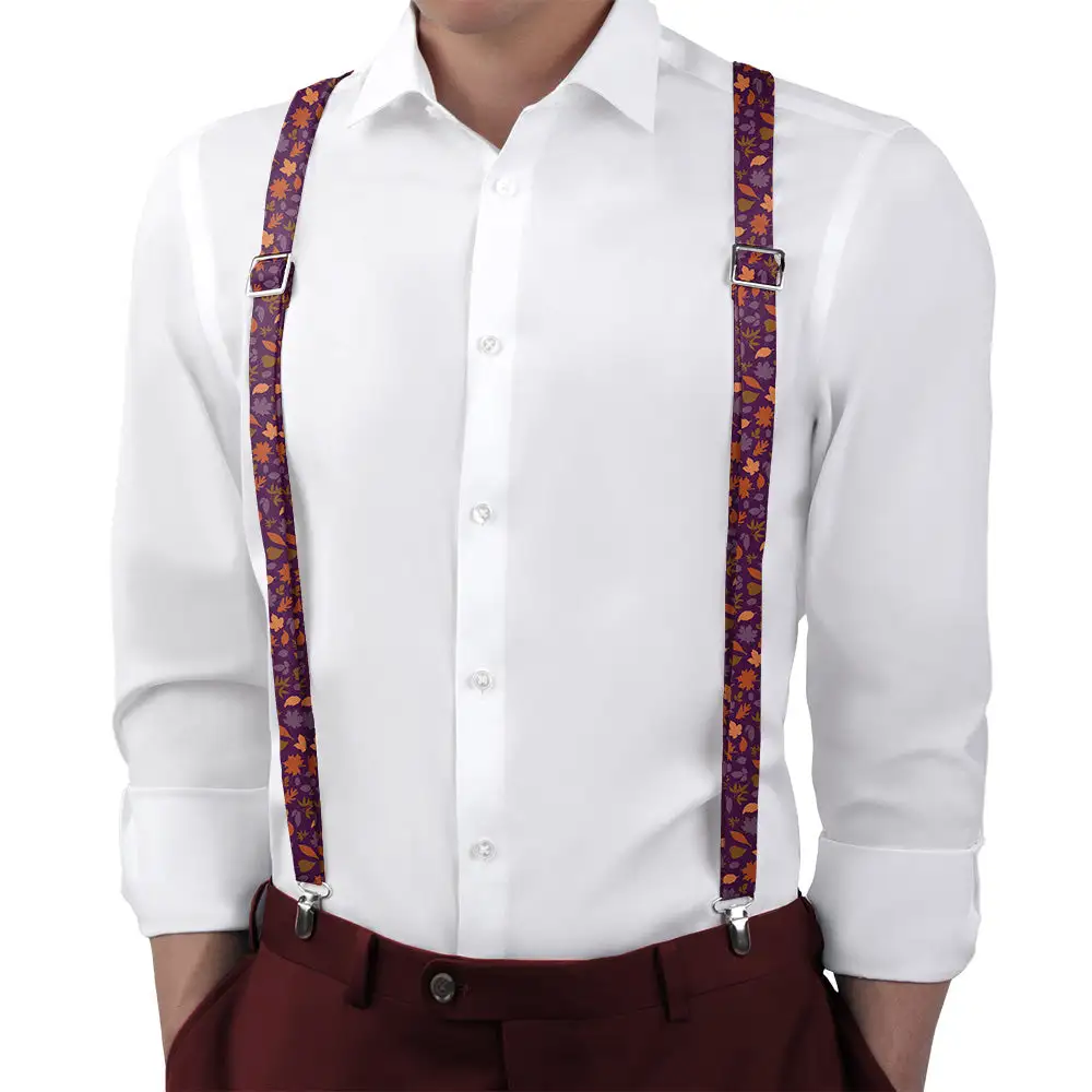 Autumn Leaves Theme Suspenders