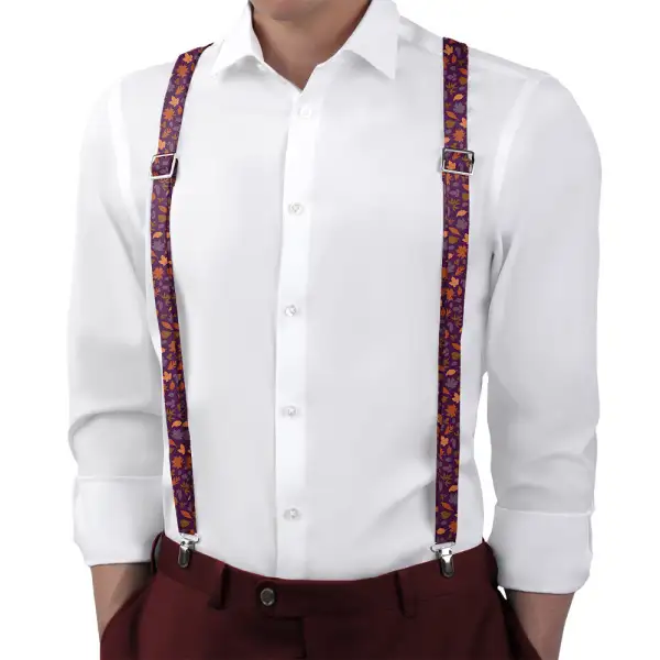 Autumn Leaves Theme Suspenders