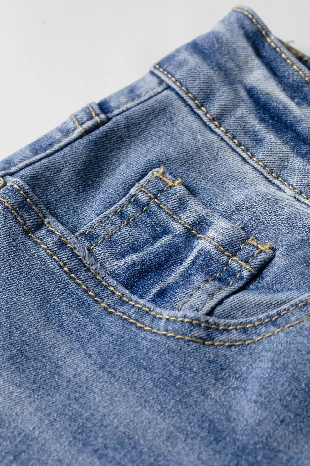 Embroidered Flared Casual Jeans