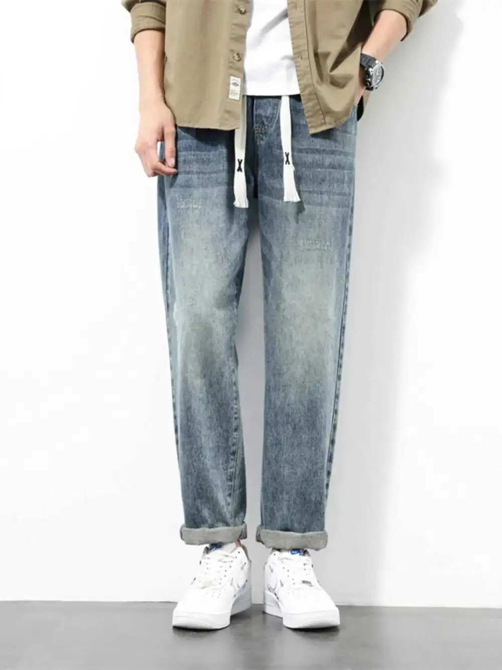 Casual Wide Leg Jeans