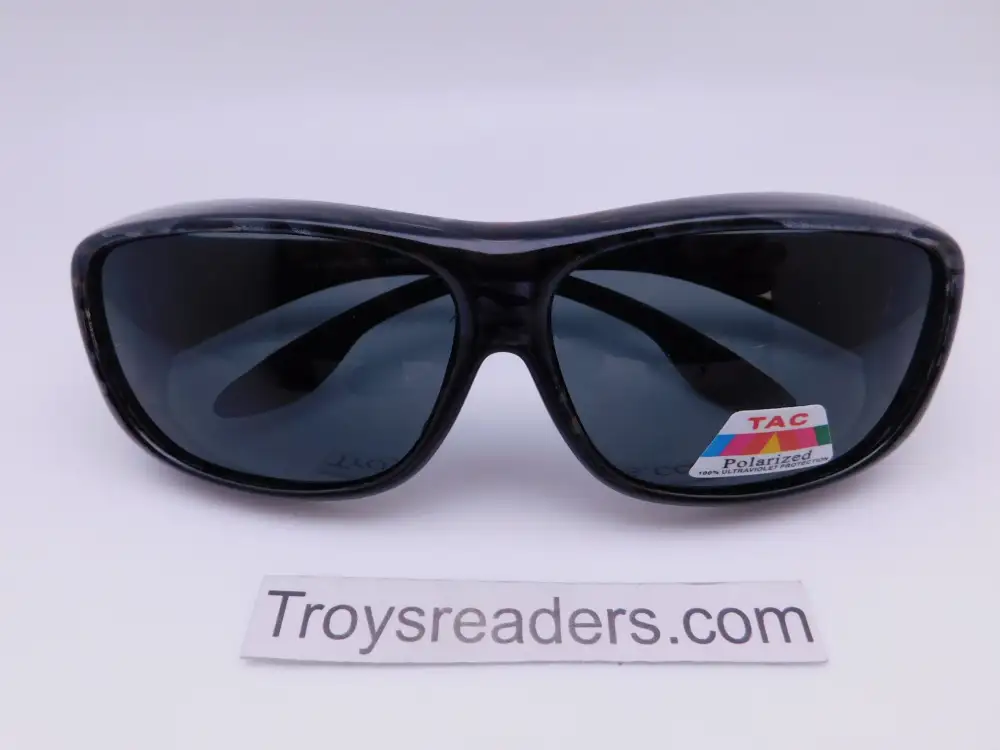 63mm Swirl Polarized Fit-Over Sunglasses