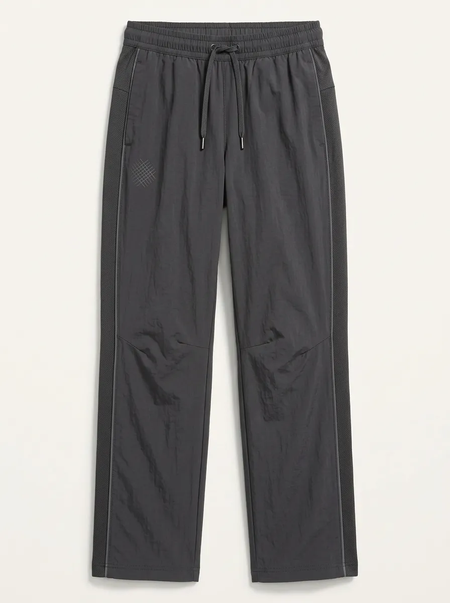 Women's Athletic Fitness Grid Pattern Printed Jogger Pants