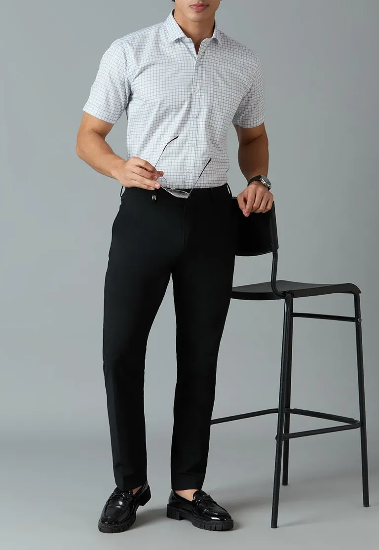 Checked Half Sleeve Classic Men's Formal Shirt