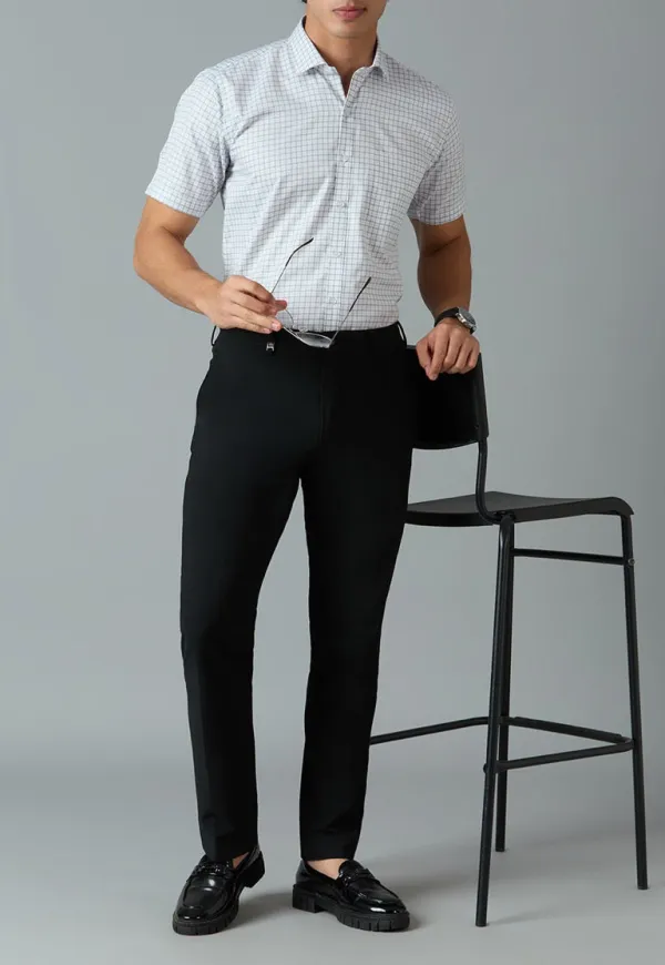 Checked Half Sleeve Classic Men's Formal Shirt