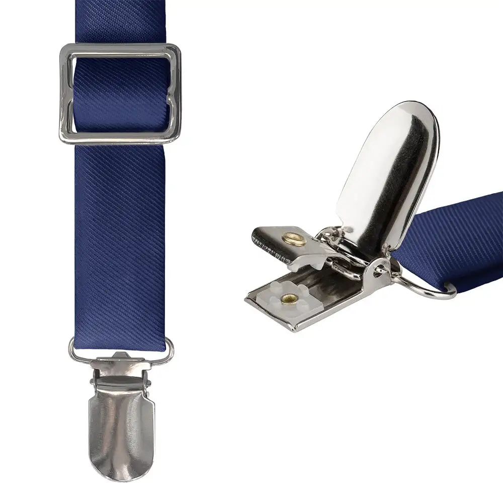 Bold Smart Solid Tone Suspenders