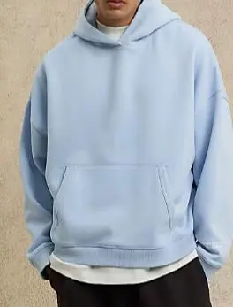 Blue Fashion Loose Hoodie