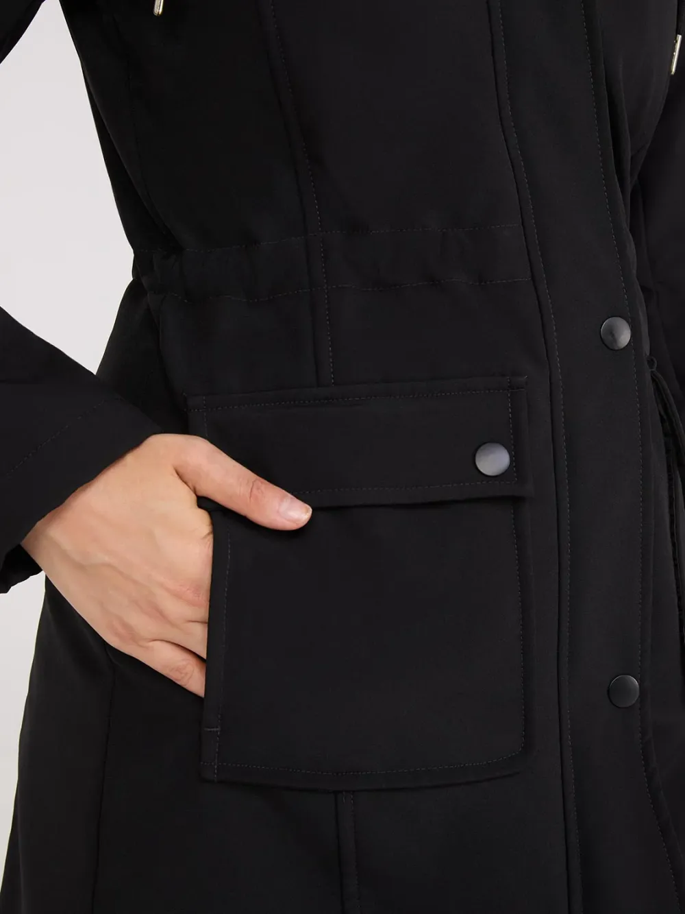 Softshell Hooded Coat