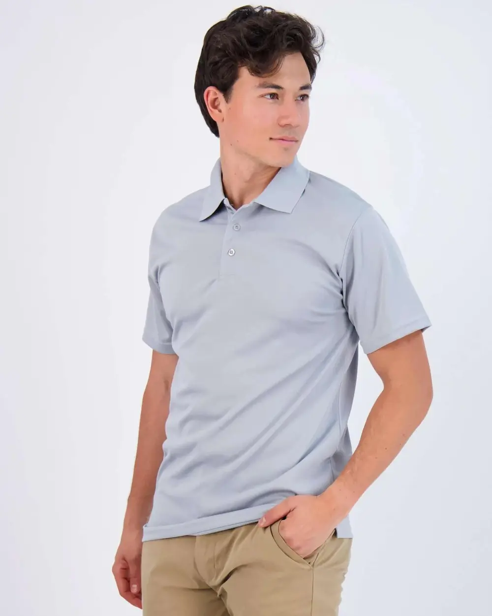 Men's Quick-Dry Short Sleeve Athletic Performance Polo Shirt (Available In Big & Tall)