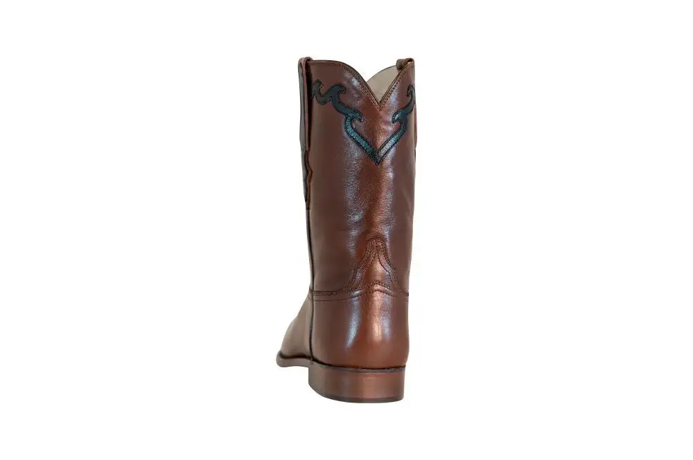 Relaxed Layered Shaft Men's Denim Boots