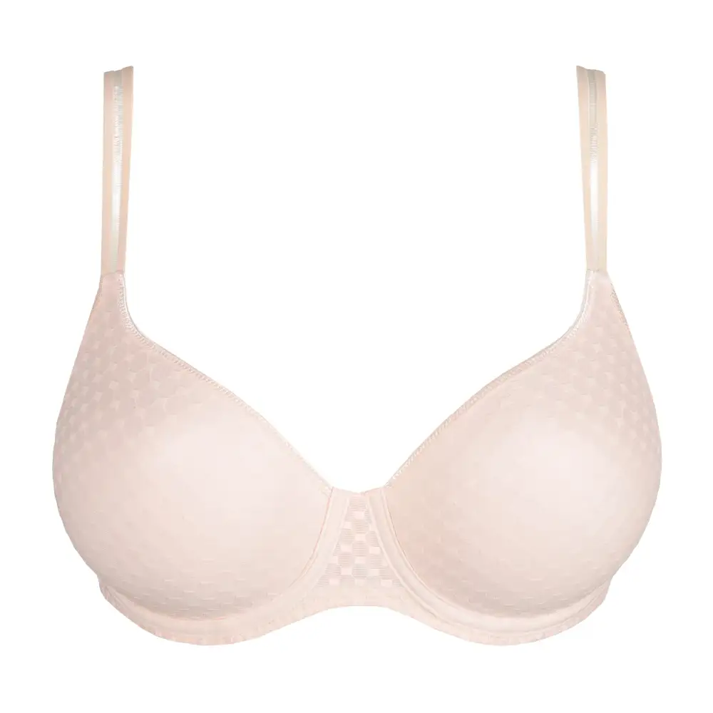 Women's Padded Seamless Leotard Back Adjustable Straps Embroidery Mesh Rounded Shape Bra