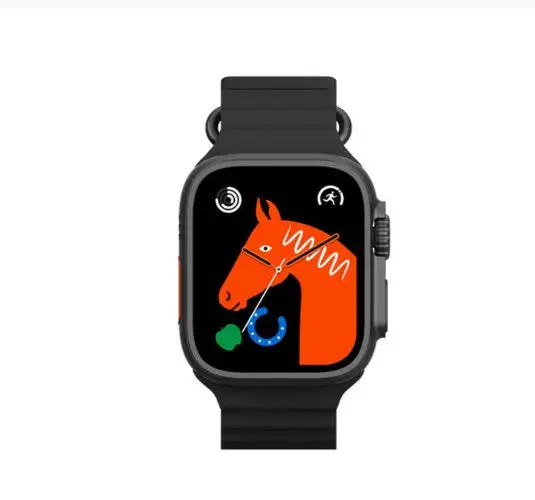 The Web Shed Series 8 Smartwatch for Men & Women with Wireless Charging, Bluetooth Call, Music playback & more