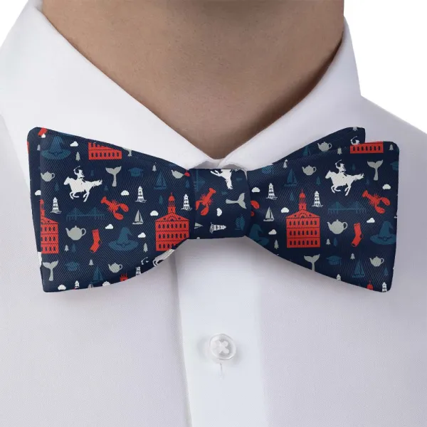 Hats Heritage Motif Bow Tie
