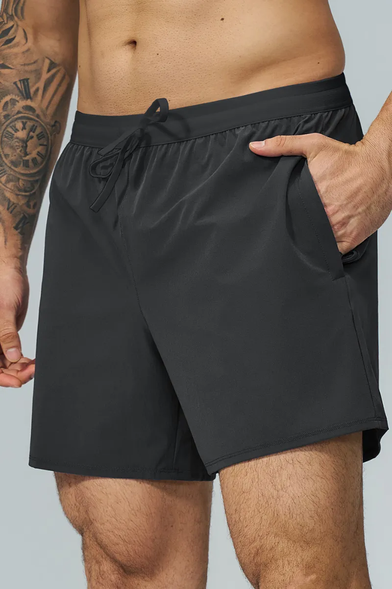 Breathable Drawstring Water Resistant Athletic Shorts
