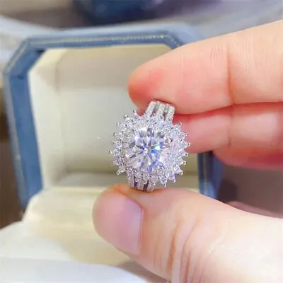 Two Carat Moissanite Ring