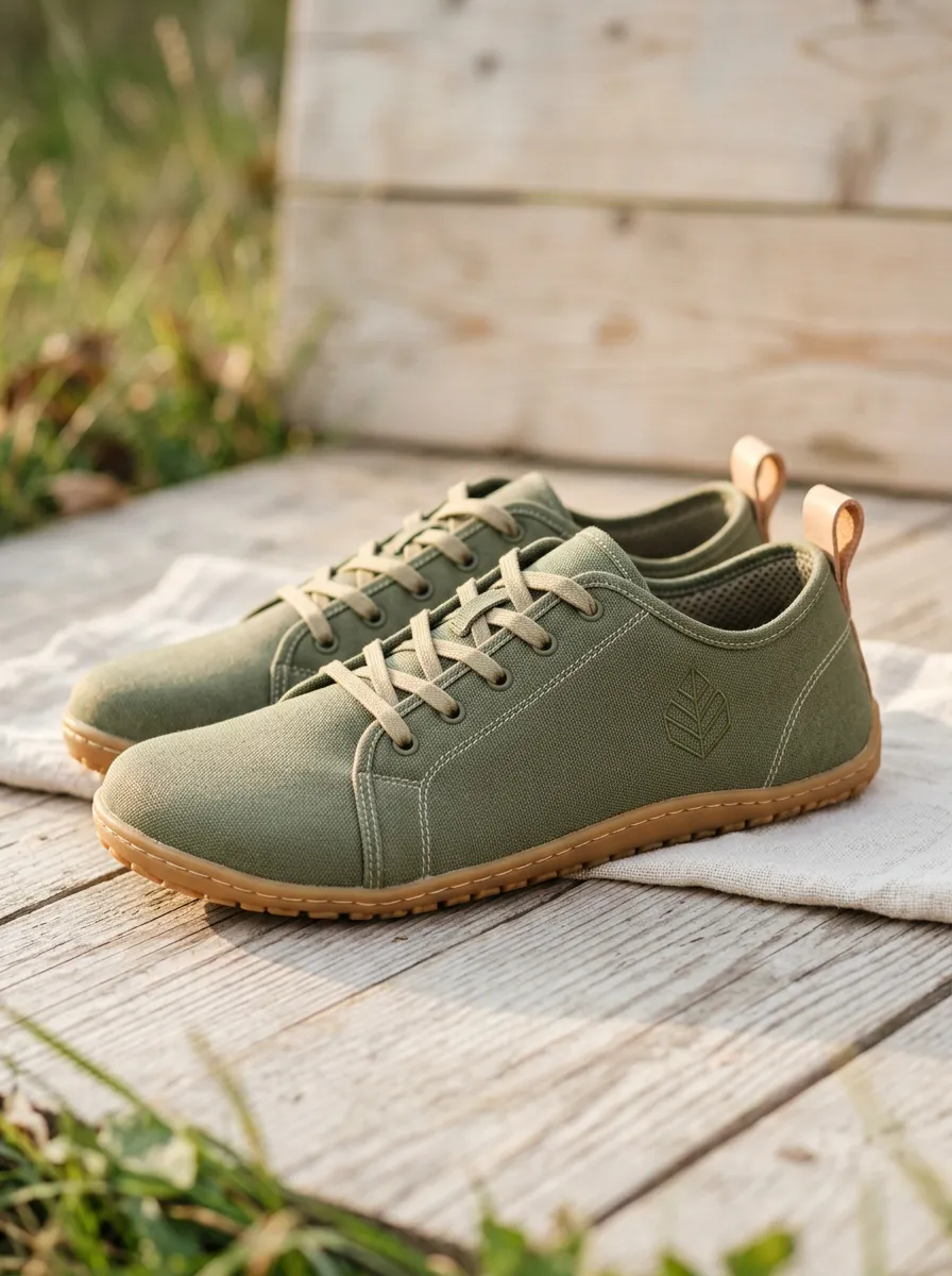 Weekend Leaf Graphic Outdoor Look Unisex Barefoot Shoes