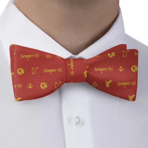 Semper Pattern Bow Tie