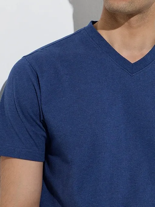 Casual Style Plain Loose Cotton T-Shirt